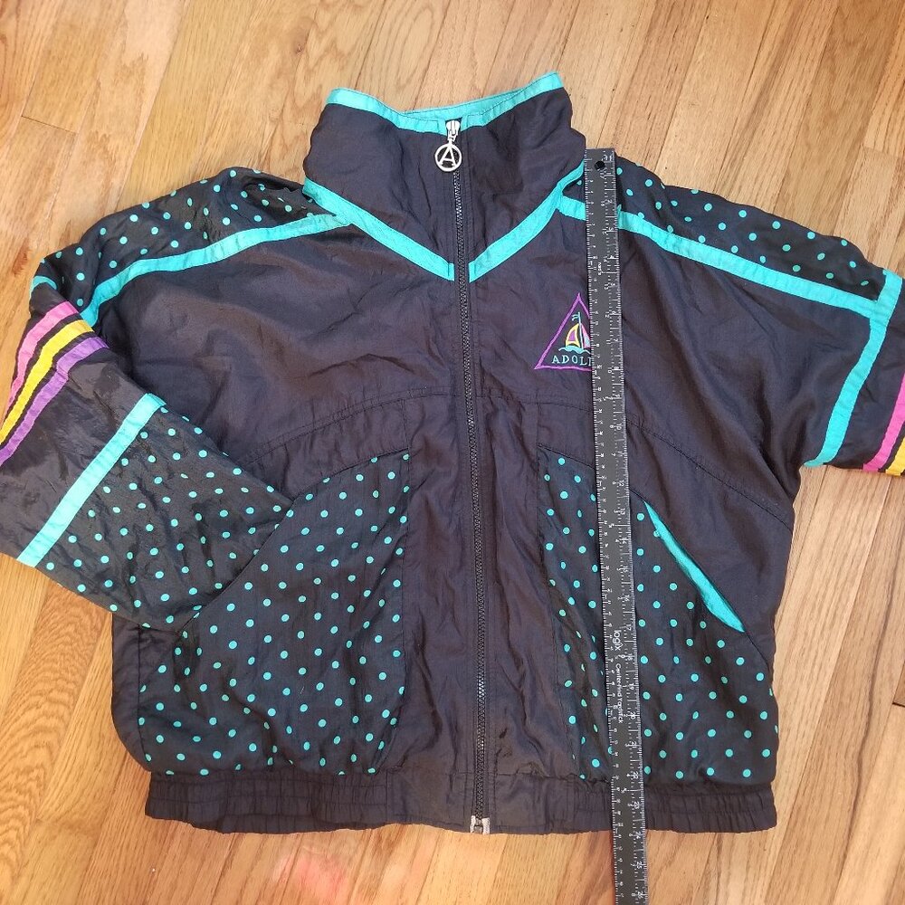 Vintage Adolfo Sport windbreaker set S